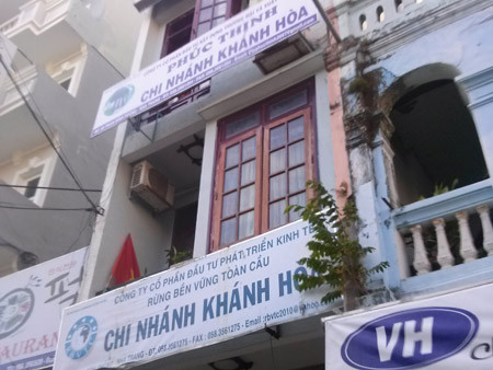 Chi nhánh Khánh Hòa của Công ty Rừng Toàn Cầu. Ảnh: Dân Việt.