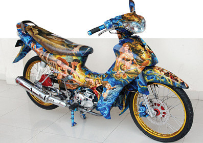 Jupiter phiên bản nàng tiên cá. Nguồn ảnh: gambarmesin.com.