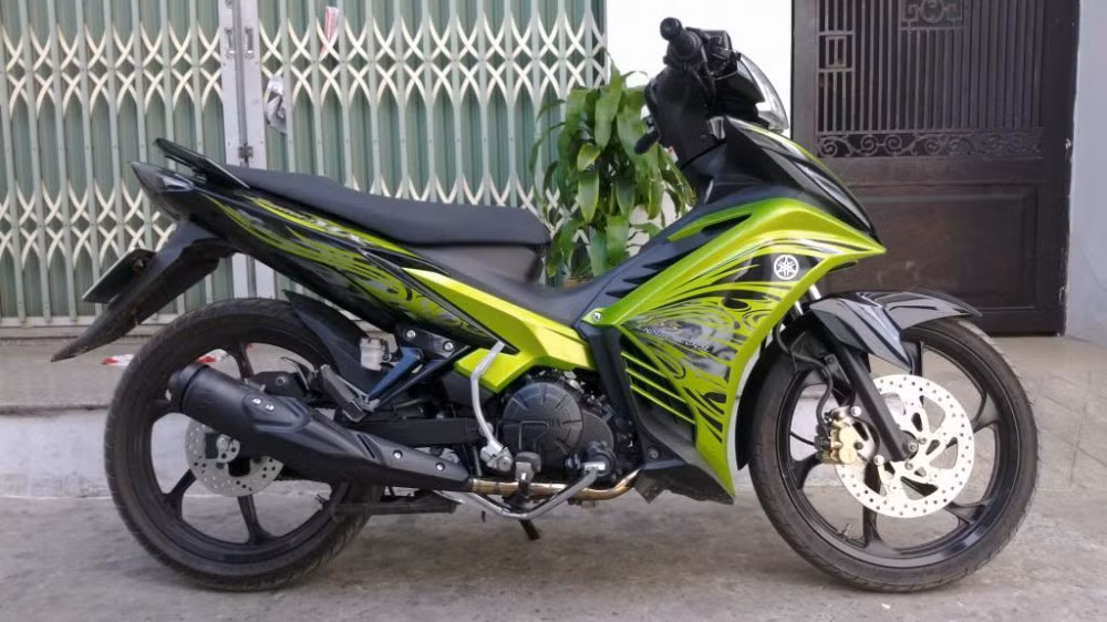 Mâm Ya Z gắn Exciter giúp chiếc xe trở nên đẹp và cứng cáp hơn.