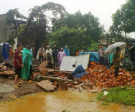 Tỉnh Đắk Lắk thiệt hại nặng nề nhất trong đợt bão số 8 này.