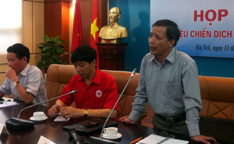 Buổi họp báo giới thiệu Chiến dịch “Kết nối biển Đông” chiều 13/9.