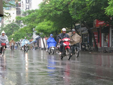 Do ảnh hưởng áp thấp, các tỉnh từ Thanh Hóa đến Thừa Thiên Huế có mưa vừa, mưa to, có nơi mưa rất to và dông. Ảnh minh họa: Internet