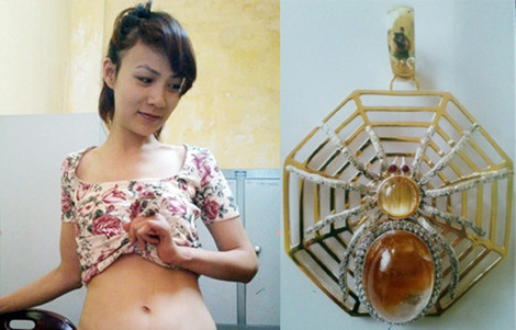 Gã trai chuyển giới và chiếc dây chuyền hình mạng nhện trộm cắp được.