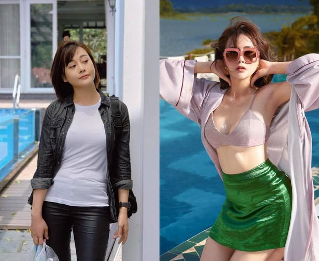 Phuong Oanh 'Huong Vi Tinh Than' 7 ngay mac 7 chiec gile cung mau