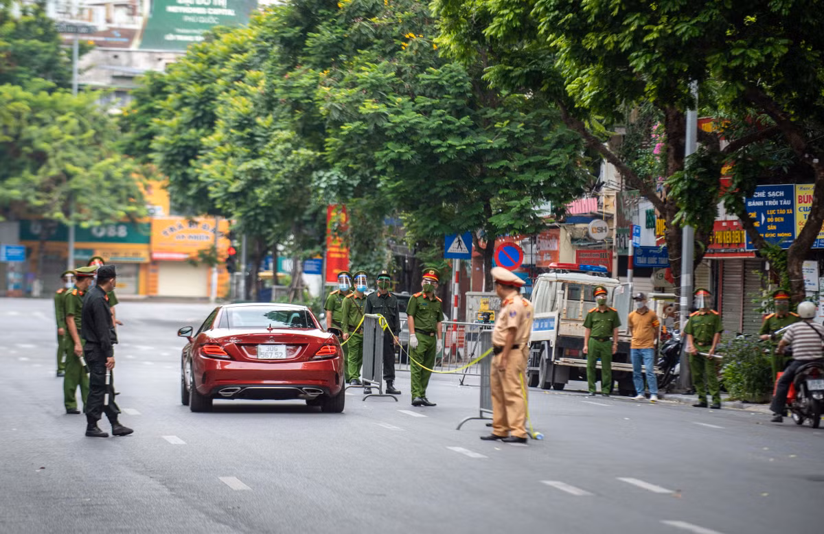 Xu phat cac truong hop ra duong khong ly do vao ngay 2/9