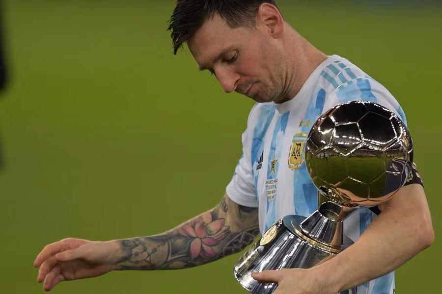 Với danh hiệu Cầu thủ xuất sắc nhất giải đấu