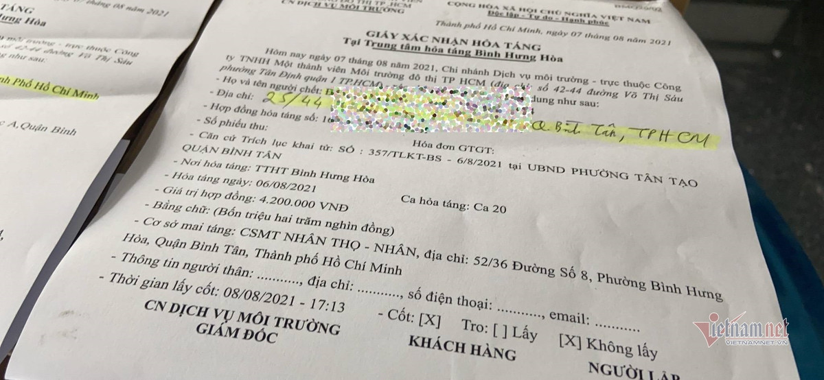 Trang trong truy dieu nan nhan mat vi Covid-19 o nha tang le Thanh pho-Hinh-4