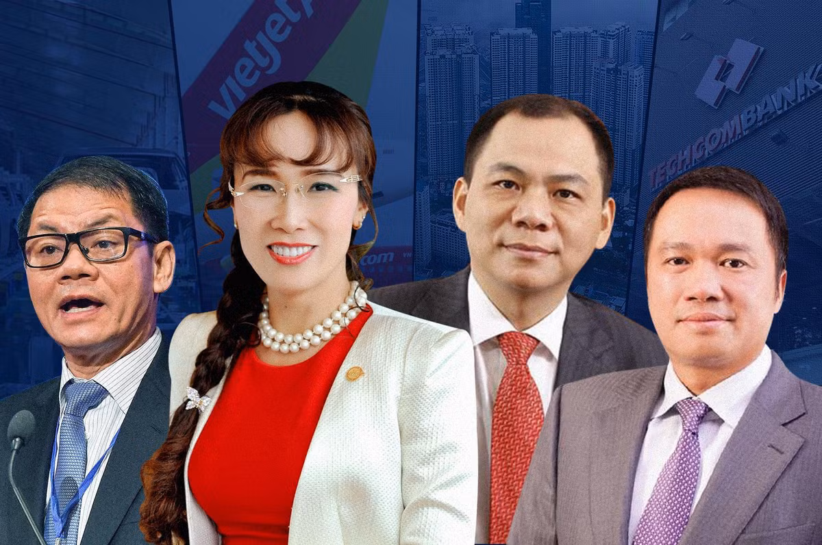 Soi tai san cua cac ty phu Viet Nam sau mot nam nhieu bien dong