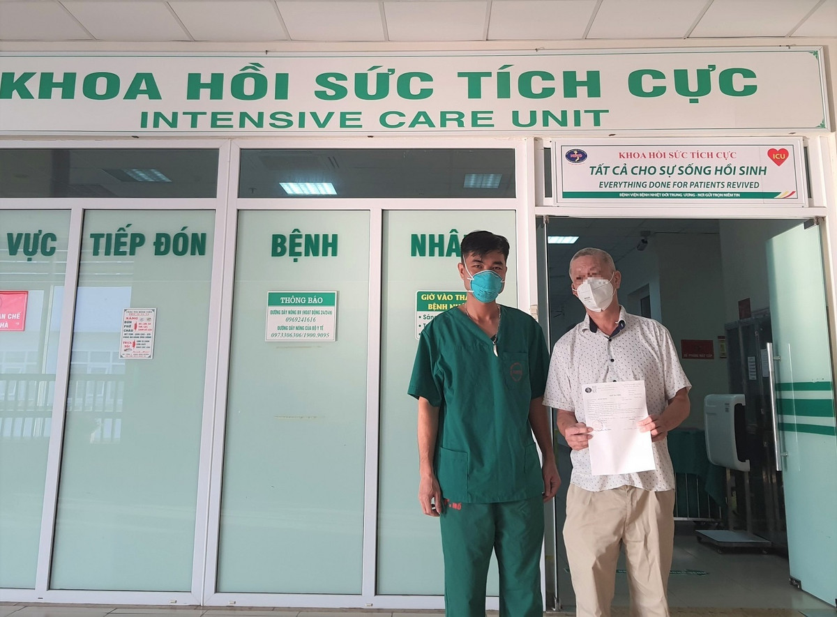 Ca COVID-19 nguy kịch hồi phục chỉ sau 13 ngày điều trị ảnh 1