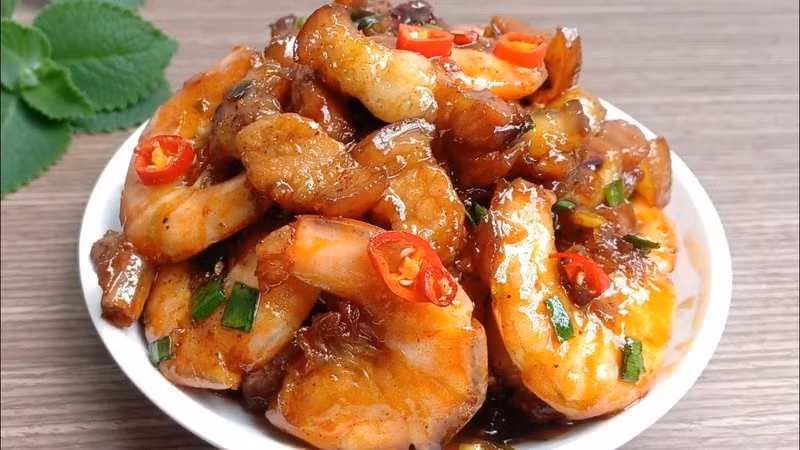 Goi y 4 mon an che bien tu tom ngon cuc pham