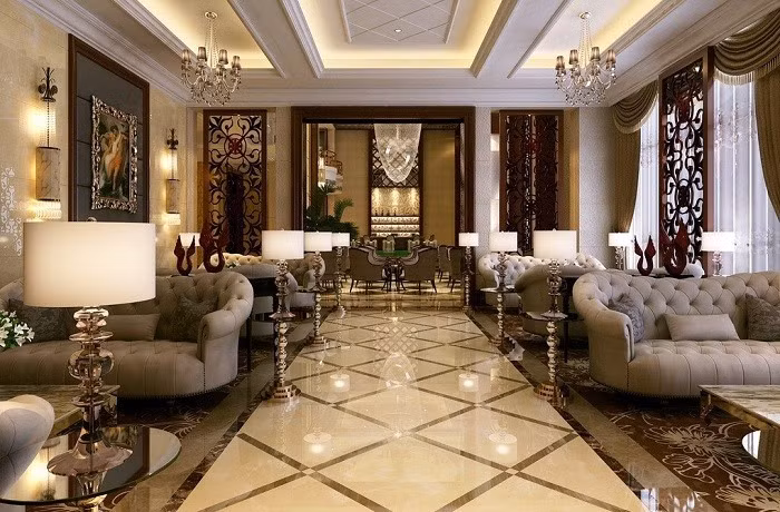 Bien tau noi that nha o voi phong cach ban co dien