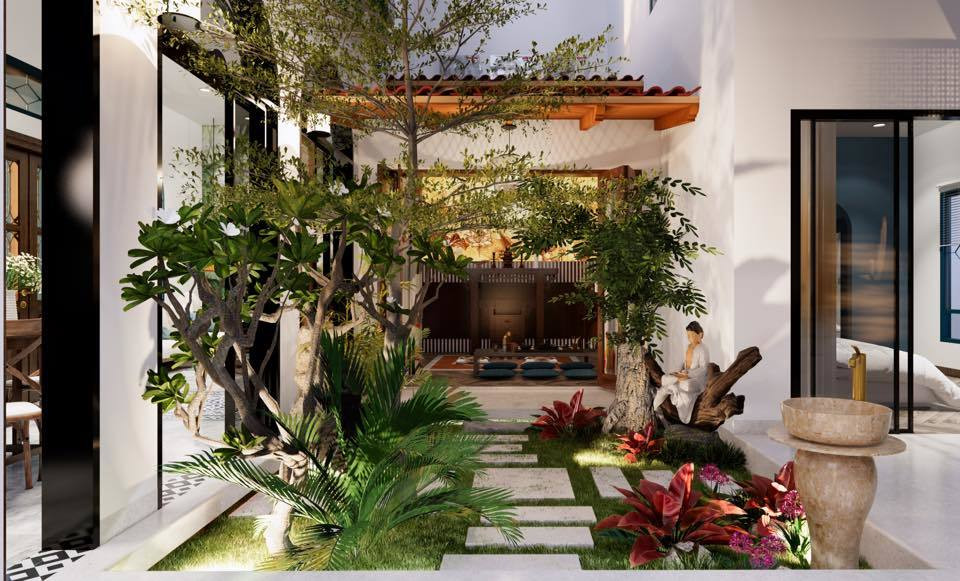 Vo chong trung nien roi pho thi, ve vung que xay nha vuon-Hinh-11