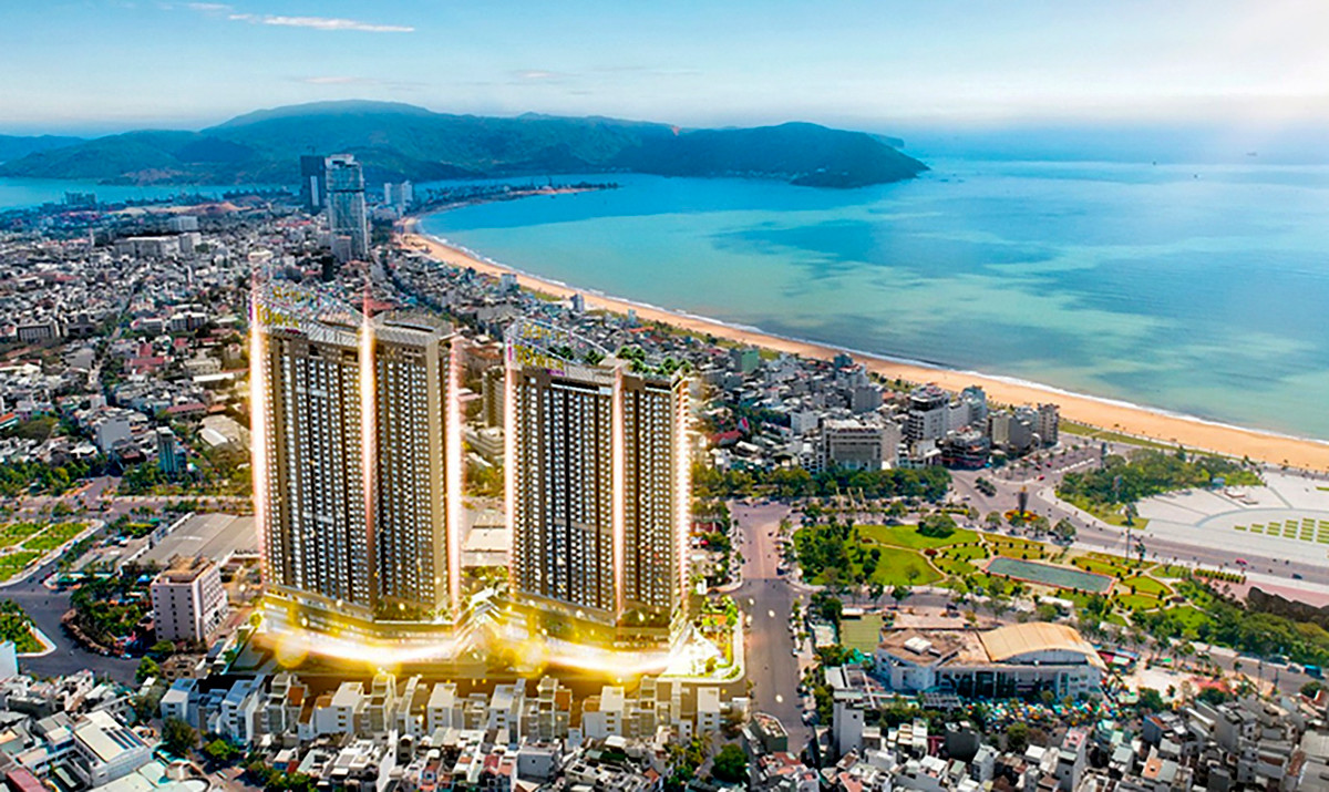 I-Tower Quy Nhon giua pho xay khong phep, lanh dao noi khong biet-Hinh-2