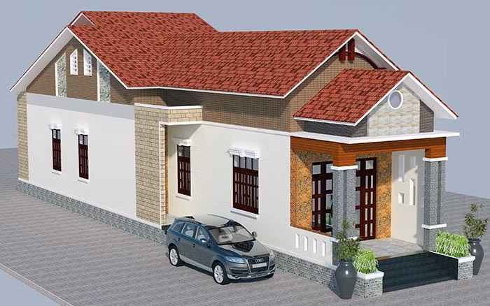 Mau nha cap 4 mai ton dep hien dai voi chi phi xay dung chi tu 200 trieu-Hinh-3