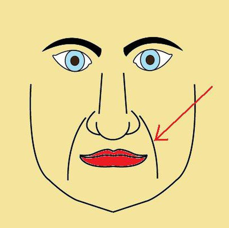  Đây là người hay nói lời ngon ngọt, sắc sảo, thích tính toán với người khác, mưu mô, thâm sâu, thị phi, tham rẻ, quá ích kỷ, tự cao tự đại. Tương lai khó có thể phát triển lên cao, nhưng nếu đường râu rồng kéo dài xuống cằm thì đường này ẩn ý trường thọ, sức khỏe dồi dào, khả năng sống lâu trăm tuổi. 