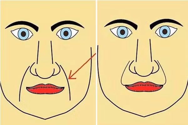  Những người có đường râu rồng rộng (cách xa miệng) rất có khả năng lãnh đạo, là những nhà quản lý đầy năng lực, tài giỏi. Đường râu rồng đôi mang ý nghĩa có được quyền lực nhiều hơn người bình thường và những người này có “thần kinh thép”, ít khi bị ảnh hưởng bởi những đau khổ, phiền muộn trong cuộc sống.