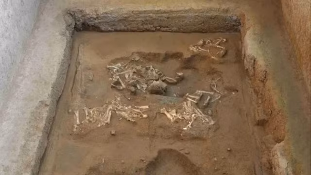 Tim thay co vat trong truyen thuyet o lang Tan Thuy Hoang