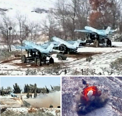 Mẫu UAV của Triều Tiên tấn công tự sát trong cuộc tập trận.