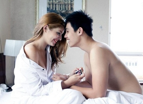 Hình ảnh một thời mặn nồng của cặp đôi Andrea và Baggio.