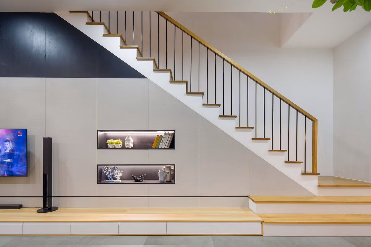 Nha pho 3 tang o Da Nang khac phuc duoc nhuoc diem thieu sang-Hinh-6