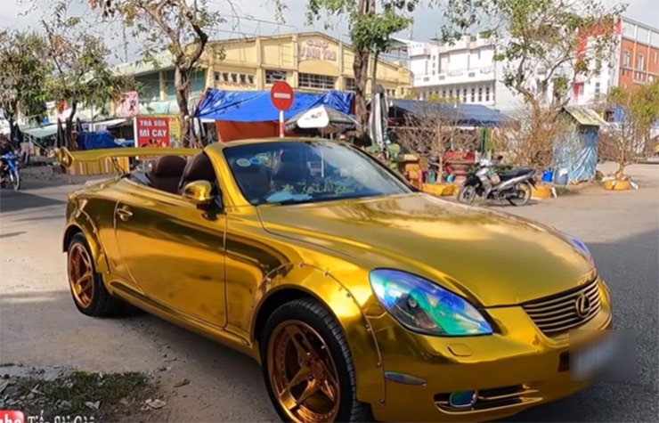 Xon xao dai gia mien Tay deo 50 cay vang, dat vang ca xe hoi-Hinh-2