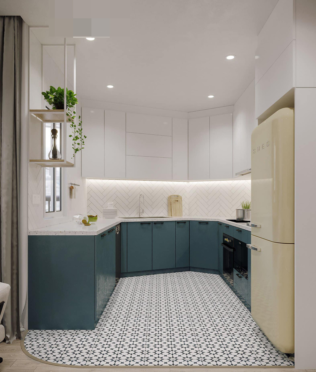 Căn hộ với phần bếp bị lỗi thay đổi ngỡ ngàng sau khi cải tạo ảnh 9