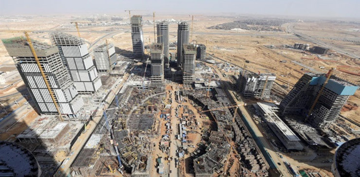Đây là thành phố mới hoành tráng nằm ở phía đông Cairo của Ai Cập.
