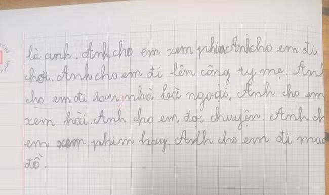 Van ta anh trai that nhu dem cua nhoc lop 2 khien dan mang bat cuoi-Hinh-2