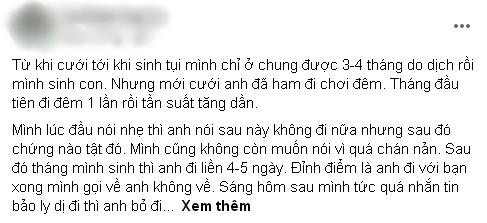 Vua cuoi, chong da bay lac no nan, vo bat luc 'rua mat bang nuoc mat'