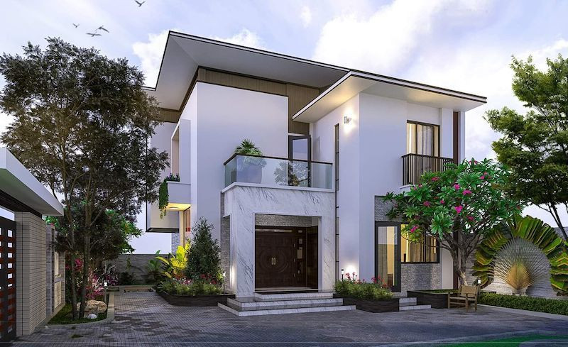 Trên nền sắc trắng chủ đạo mang vẻ nhã nhặn là những đường nét nâu đậm thanh lịch nhưng không kém phần mạnh mẽ, tạo nên một diện mạo ấn tượng, đầy sức hút