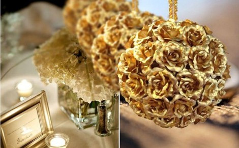 Boc me hoa hong dat vang gia beo o Ha Noi