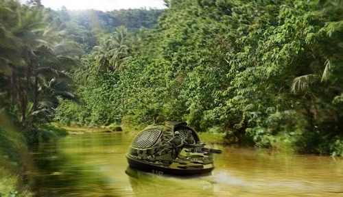 Bạn có thể sử dụng nó như một chiếc du thuyền, taxi, xe tuần tra, xe quân sự và thậm chí như một chiếc xe cứu thương trong trường hợp khẩn cấp.