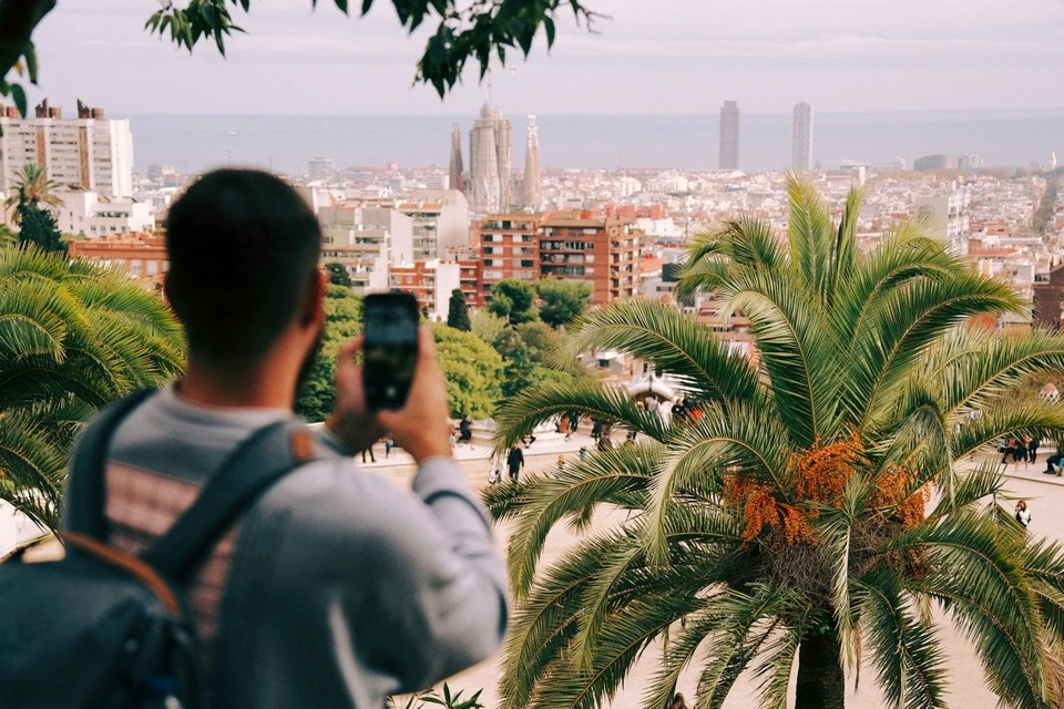 Ga tau dien noi tieng Tay Ban Nha cam quay video TikTok