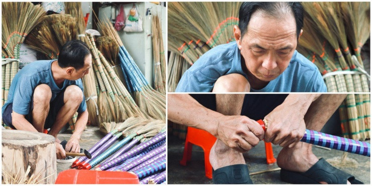 Làng chổi đót duy nhất giữa lòng TP.HCM vào vụ Tết - Hình 6 Lang choi dot duy nhat giua long TP.HCM vao vu Tet-Hinh-6
