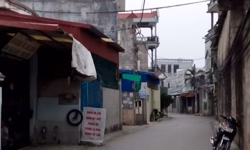 Khu vực nơi xảy ra vụ việc.