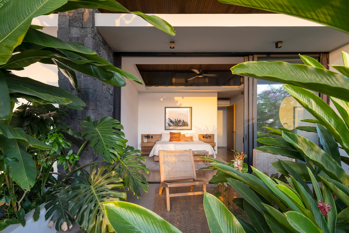 Hệ thống tái chế nước nuôi dưỡng cảnh quan xung quanh, từ đó làm mát các bức tường bên ngoài của ngôi nhà.