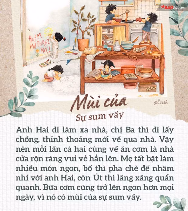 8 loai mui vi cua gia dinh khien ai cung phai nho ve, yeu thuong va tran trong