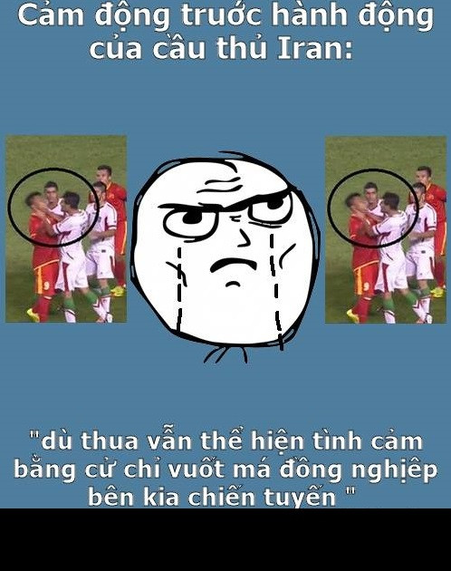 Tuyển U23 Iran không giành chiến thắng nhưng dấu ấn để lại của họ cũng không đẹp khi một cầu thủ của họ phải nhận thẻ đỏ vì hành động gây gổ, khiêu khích cầu thủ Việt Nam.