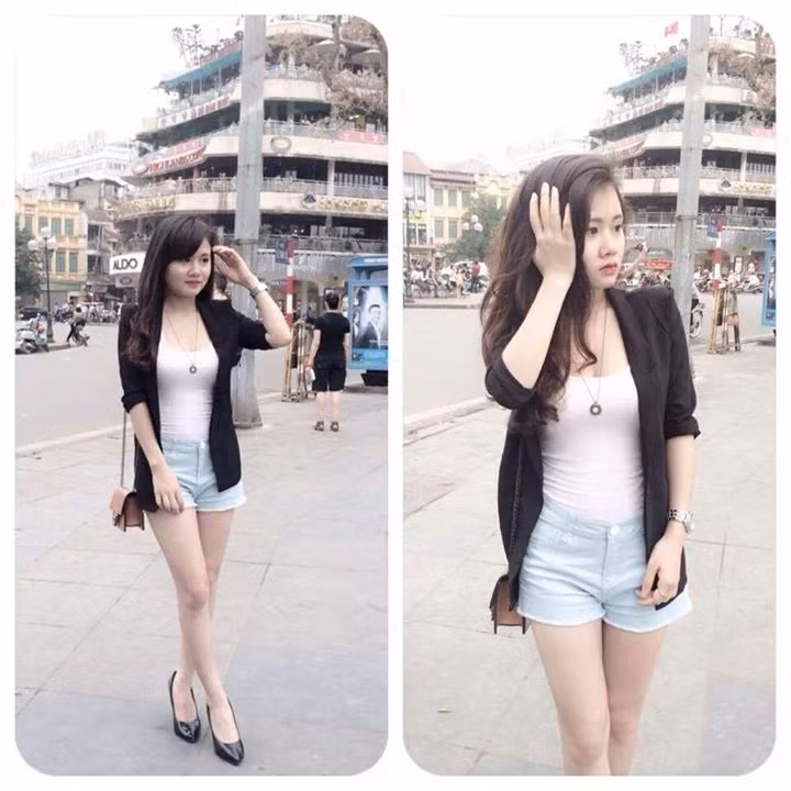 Những bức ảnh này không quá khó để thực hiện. Chỉ cần các cô gái biết chọn những bộ trang phục hợp với mình, có thân hình đẹp, tương đối là đã có thể chụp ảnh thời trang trên phố.