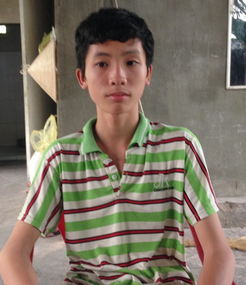 Em Vũ Ngọc Tuấn còn nguyên vẻ bàng hoàng sau khi thoát "lưỡi hái tử thần" và chứng kiến cái chết của những người bạn