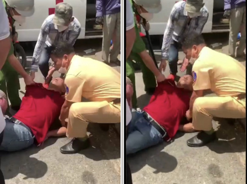 Ke ngao da trom xe cap cuu lam lao loan nhieu tuyen pho-Hinh-4