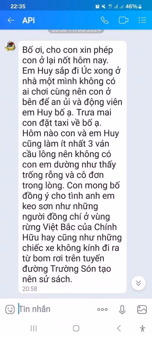 Bi Beo soan tam thu xin o lai choi cuc hai gui bo Xuan Bac