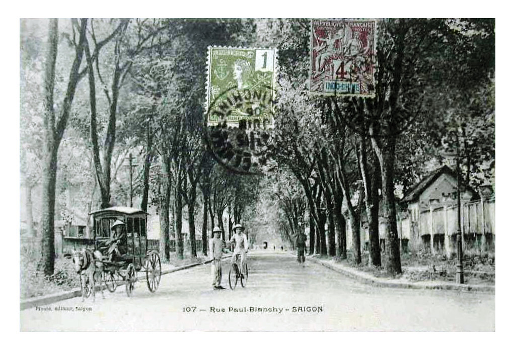 Đường Paul Blanchy, nay là đường Hai Bà Trưng.