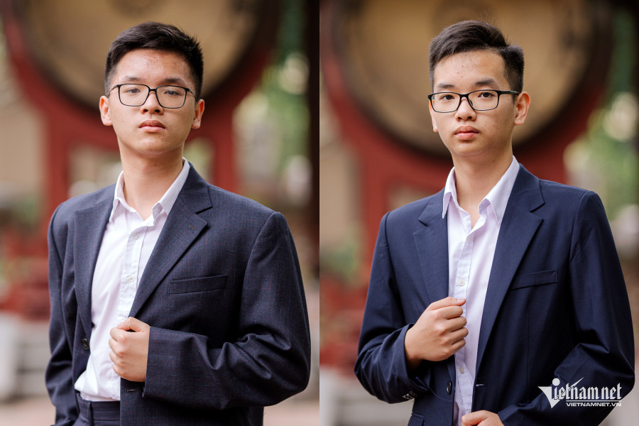 Anh em sinh đôi ở Hà Nội có điểm thi lớp 10 giống hệt nhau Anh em sinh doi o Ha Noi co diem thi lop 10 giong het nhau