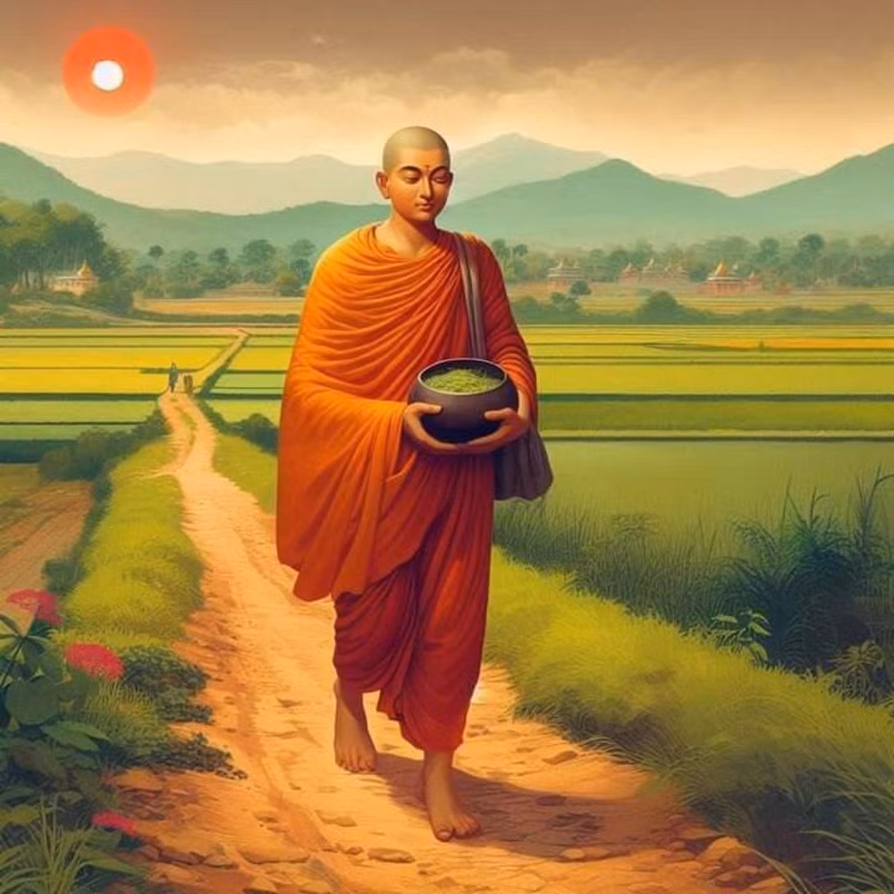 ...7 - Sống độc cư. 8 - Sống trong nghĩa địa. 9 - Sống dưới gốc cây. 10 - Sống ngoài trời. 11 - Không ở cố định, thường du hành. 12 - Ngồi ngủ, không nằm ngủ.