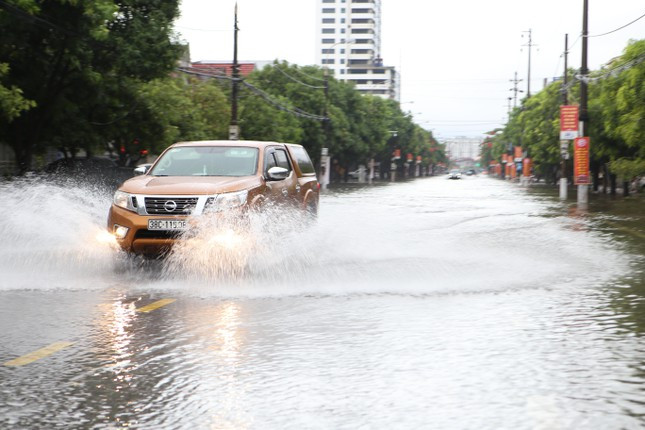 Nhiều vị trí ngập sâu
