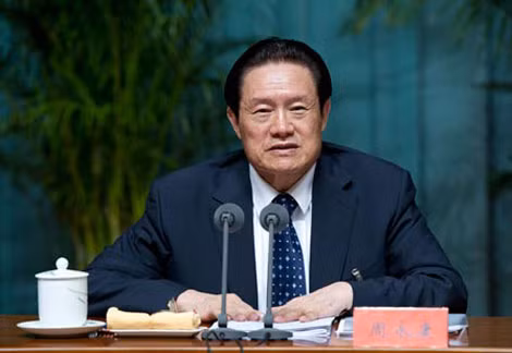 Ông Chu Vĩnh Khang, cựu Ủy viên thường trực Bộ Chính trị Trung Quốc.