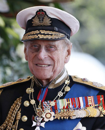 Hoàng tử Philip, Công tước Edinburgh.