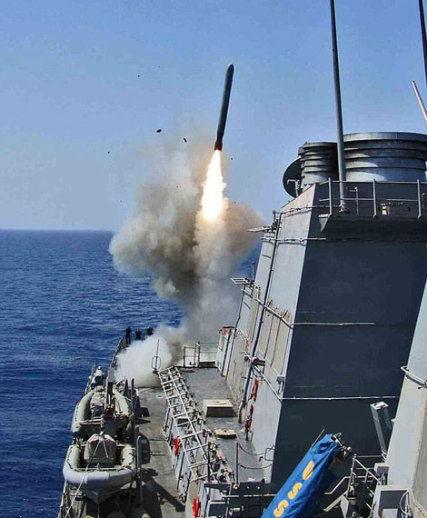 Theo nhiều nguồn tin, tàu chiến Mỹ đã được triển khai ở Địa Trung Hải và sẵn sàng tấn công Syria.