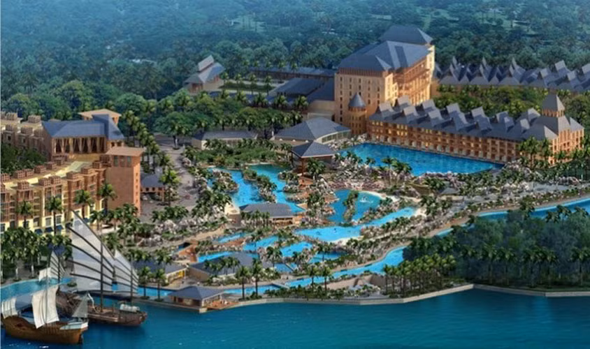 Thủy cung và Công viên nước Adventure Cove Waterpark là 2 điểm tham quan mới của Công viên Đời sống Hải dương tại khu nghỉ dưỡng World Sentosa của Singapore.